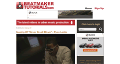 Desktop Screenshot of beatmakertutorials.com